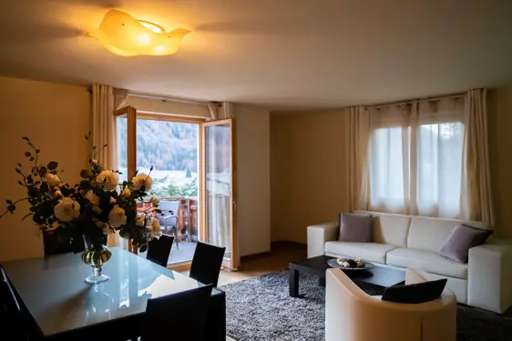 Chesa Seraina Luxury Apartments Engadine DSC5767 Room Amber